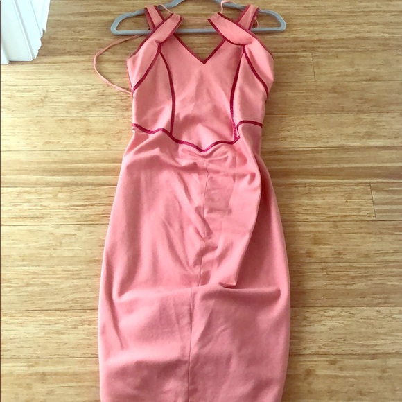 max mara pink dress